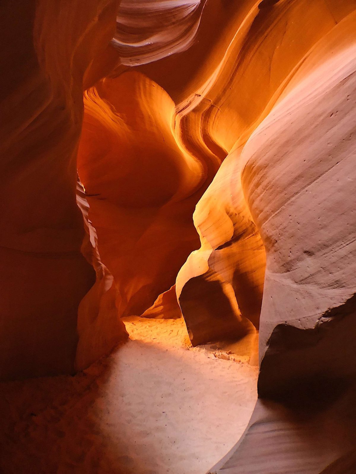 photo d'antelope canyon en Arizona