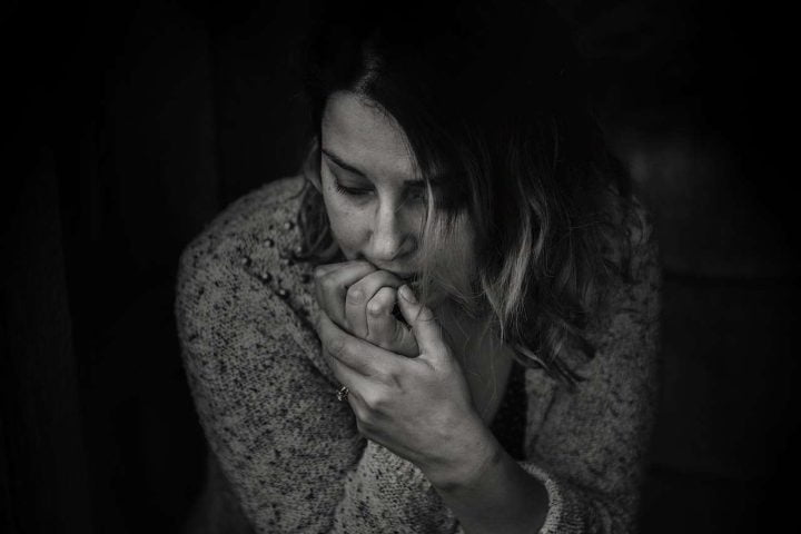 femme qui stresse