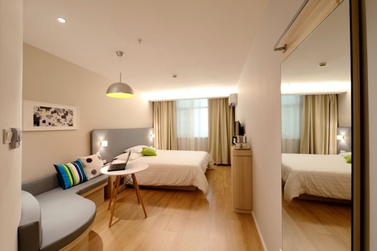 Chambre d'hôtel aux USA