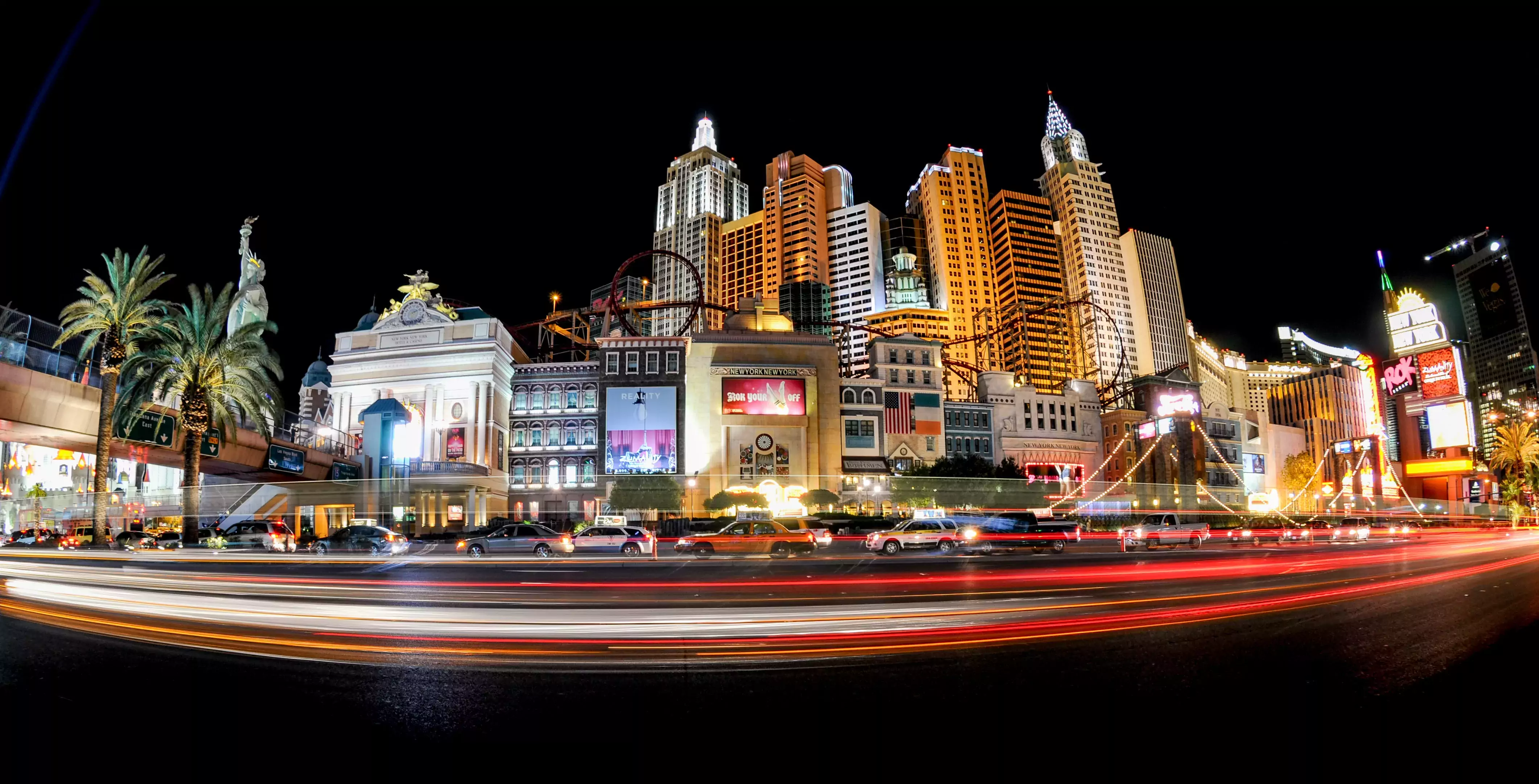 Strip de Las Vegas de nuit Strip de Las Vegas de nuit