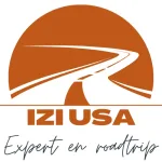 logo complet fond blanc Logo Izi USA